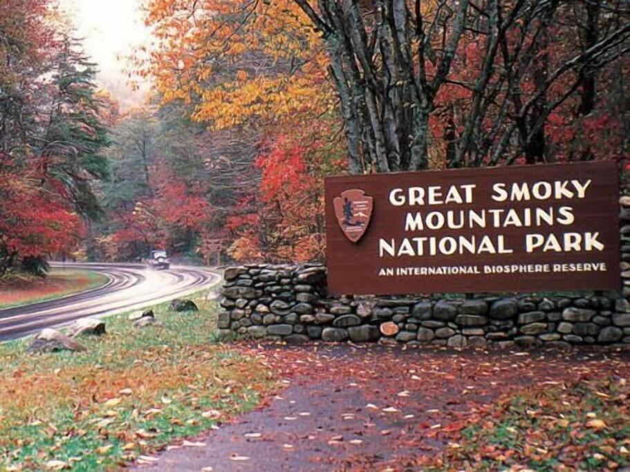 Villa Bear Necessities, Luxury 5Bd Mtn Views, Hot Tub, Many Bear Sightings Gatlinburg Exterior foto